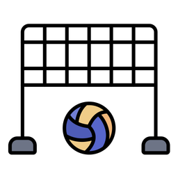 Beach-Volleyball  Symbol