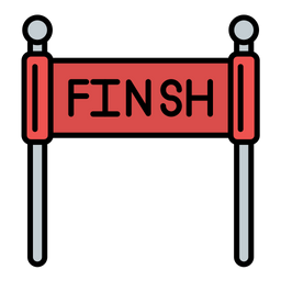 Finish Line  Icon