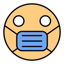 Face With Medical Mask  Icon