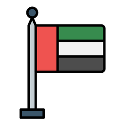 Dubai Flag  Icon