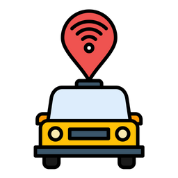 Connected Vehicle  Icon