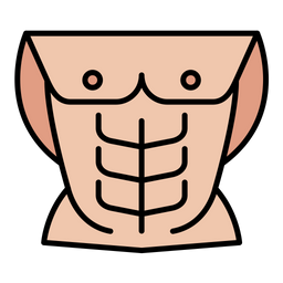 Fitness Gym Body Icon