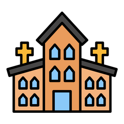 Church Building Cathedral Icon