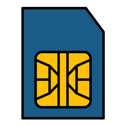 Card Chip Sim Card Icon