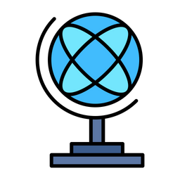 Globe Stand  Icon