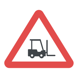 Caution Forklift  Icon