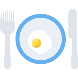 Frühstück  Symbol