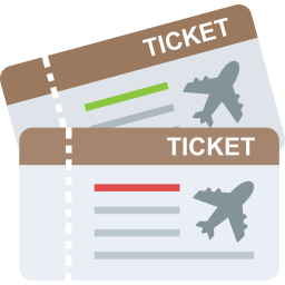 Flugticket  Symbol