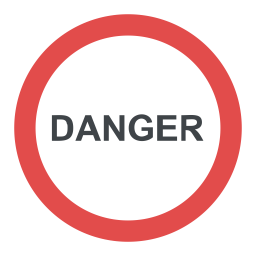 Danger Ahead  Icon