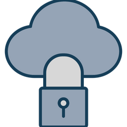 Cloud Lock  Icon