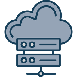 Cloud storage  Icon