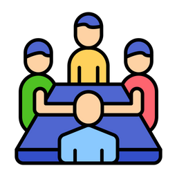 Company Meeting  Icon