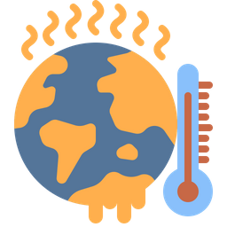 Aquecimento global  Ícone