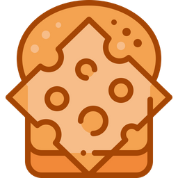 Cheese toast  Icon