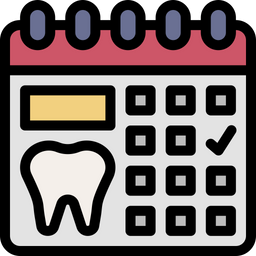 Dental schedule  Icon