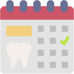 Dental schedule  Icon