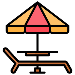 Beach Umbrella  Icon