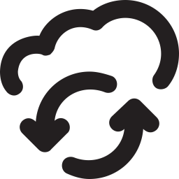 Cloud-Synchronisierung  Symbol