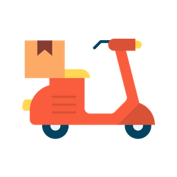 Delivery Bike  Icon