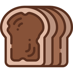 Bread slice  Icône