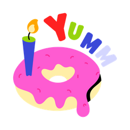 Birthday Donut  Icon