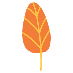 Orange Leaves  Icon