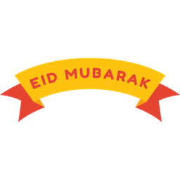 Eid Mubarak Banner  Icon