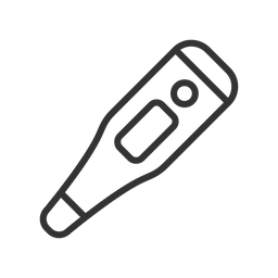 Electronic thermometer  Icon