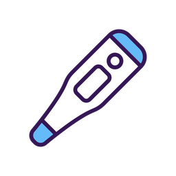 Electronic thermometer  Icon