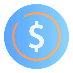 Dollar Coin  Icon