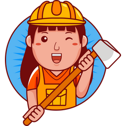 Woman Builder  Icon