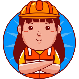 Woman Builder  Icon