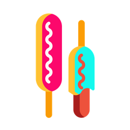 Corn Dog  Icon