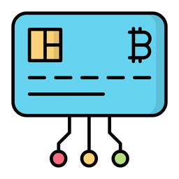 Bitcoin Card  Icon