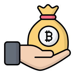 Bitcoin Investment  Icon