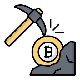 Bitcoin Mining  Icon