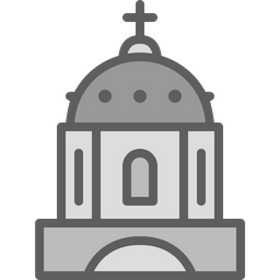 Blue Domed Church  Icon