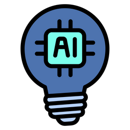 Artificial intelligence idea  Icon