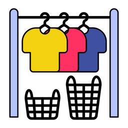 Drying clothes  Icon