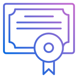 Certificate  Icon