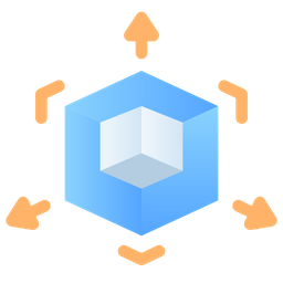 3 D Shape  Icon