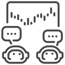 Algoritmo de comercio de ia  Icono