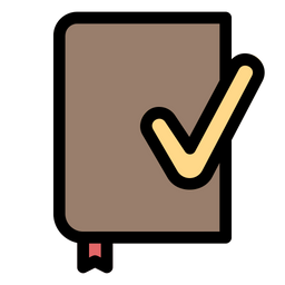 Checklist Book  Icon