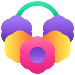 Flower Necklace  Icon