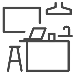 Work in the kitchen  Icon