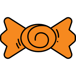 Orange Candy  Icon