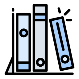 Book arrangement  Icon