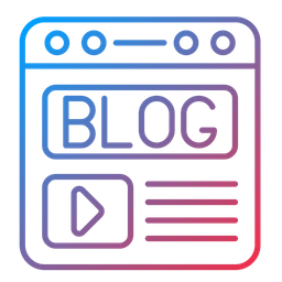 Blogging  Icon