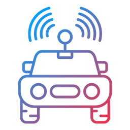 Autonomous Vehicle  Icon