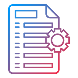 Documents Management  Icon